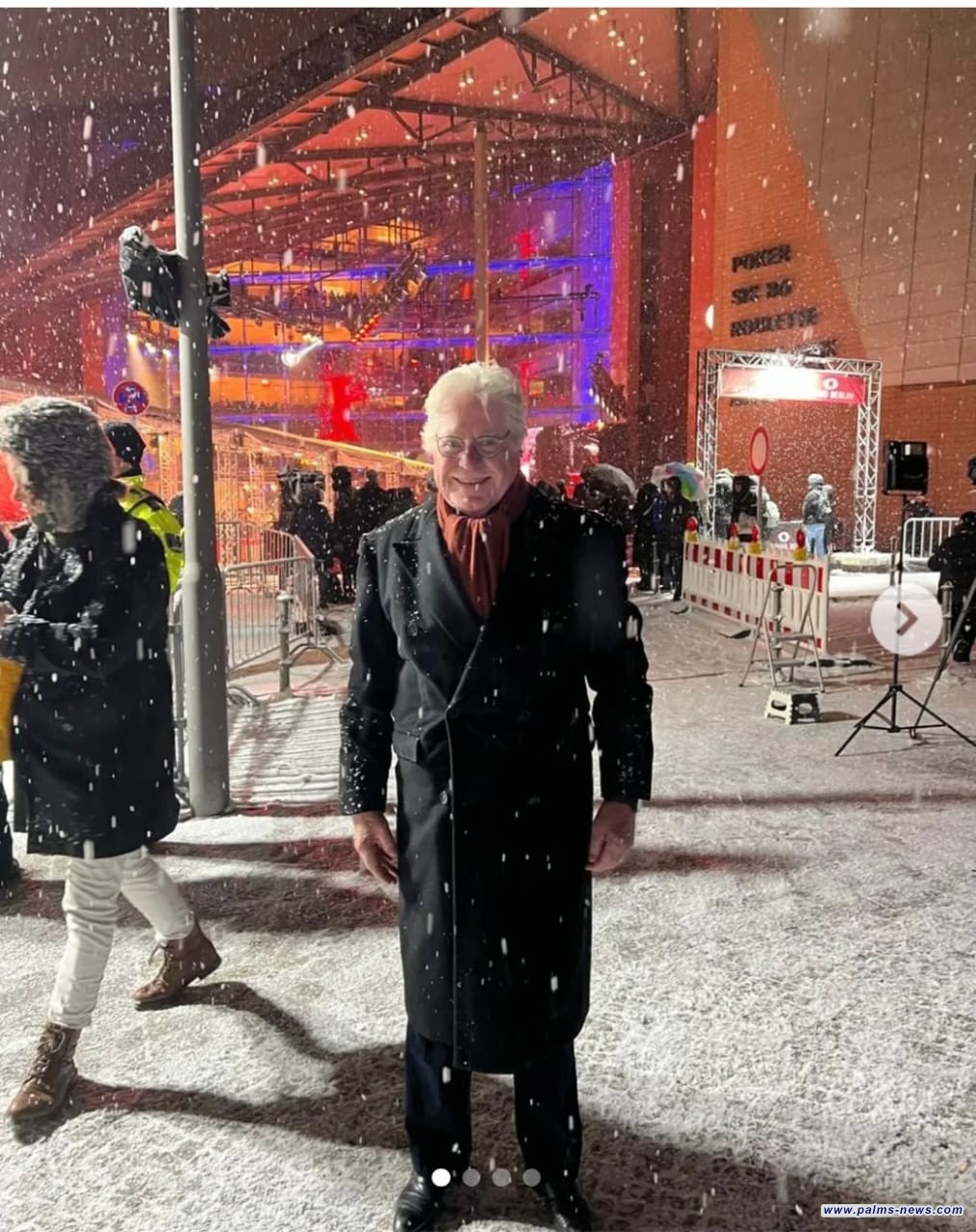 النجم حسين فهمي يشارك في مهرجان برلين السينمائي